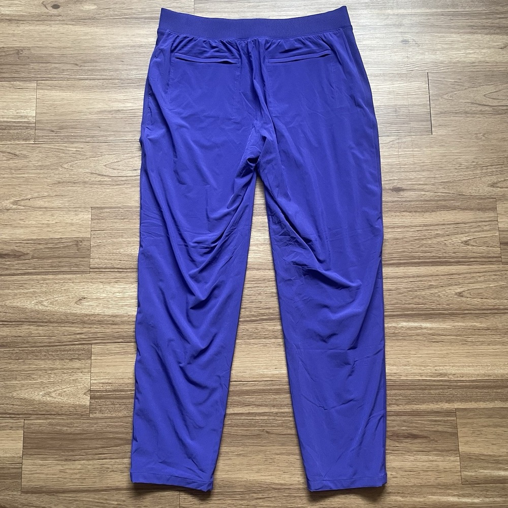 Athleta Pants Brooklyn Lined Tapered Mid Rise Jogger Pant Noble Blue NEW 14T - Picture 12 of 12